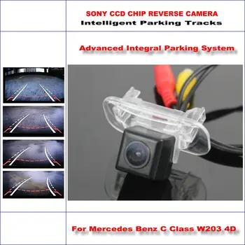 

High Quality Intelligentized Camera For Mercedes Benz C Class W203 4D 2001-2007/ NTSC PAL RCA AUX HD SONY CCD 580 TV Lines
