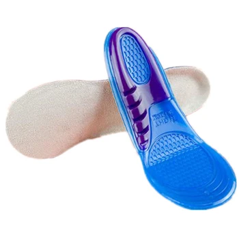

1pair Gel Orthotic Massaging Insole Silicone Gel Massage Sports Orthotic Arch Support Insoles For Man Women