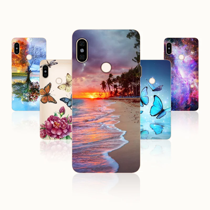 

Soft Coque Xiaomi Redmi Note 5 Case Silicone Bumper Redmi Note 5 Back Cover CN Ver Protector Xiaomi Redmi Note 5 Pro Case 64GB