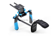 DSLR/VCR Rig Shoulder Pad Mount for 15mm Rail System Follow Focus Canon Nikon