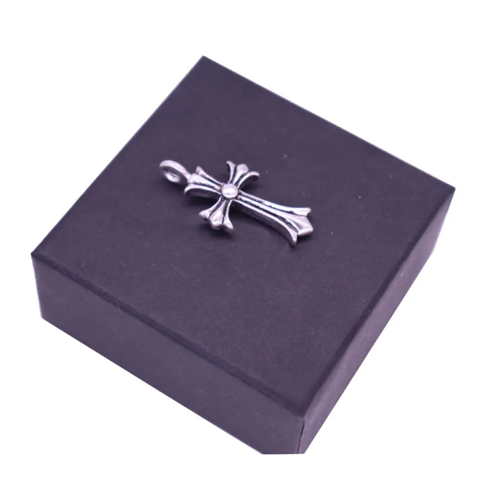 

Metal alloy antique silver plated religious cross charm jesus pendant for necklace bracelet making diy accessory