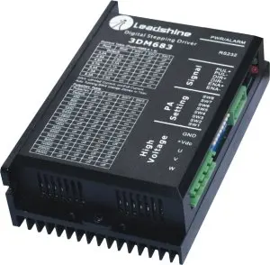 Цифровой шаговый привод Leadshine 3DM683 рабочий параметр 60 в пост. Тока от 0 5a до 8 3a для