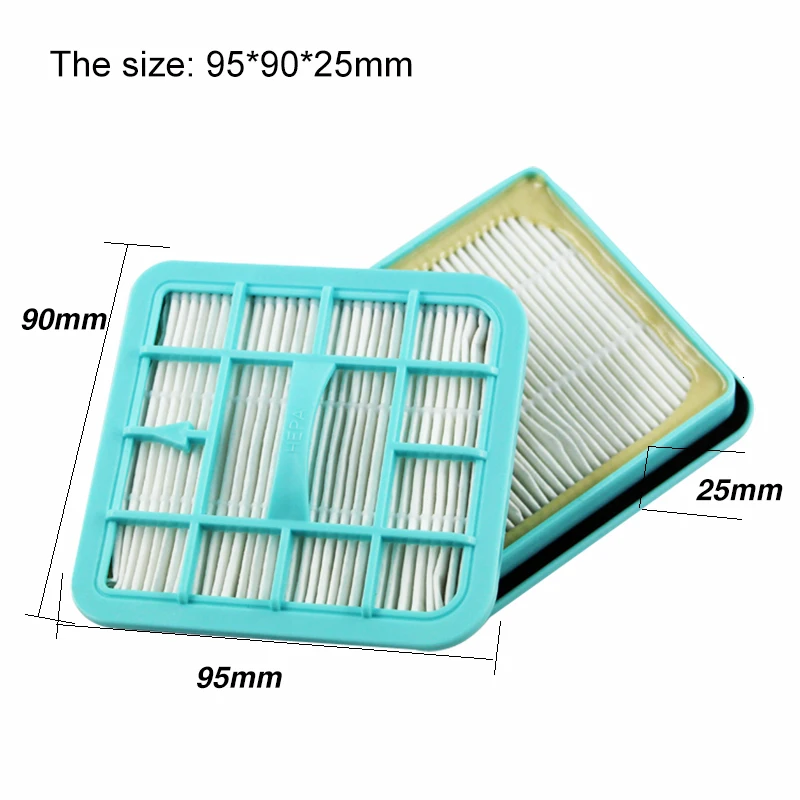 

2pieces blue and other six colors hepa filter and filter cartidge replacement of Vacuum Cleaner Parts for FC8250 FC8224 FC8228