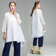 Женская летняя обувь платье качества мода плюс Размеры Свободные Китайский Стиль Vintage высокого качества# круглым вырезом 3 вида цветов