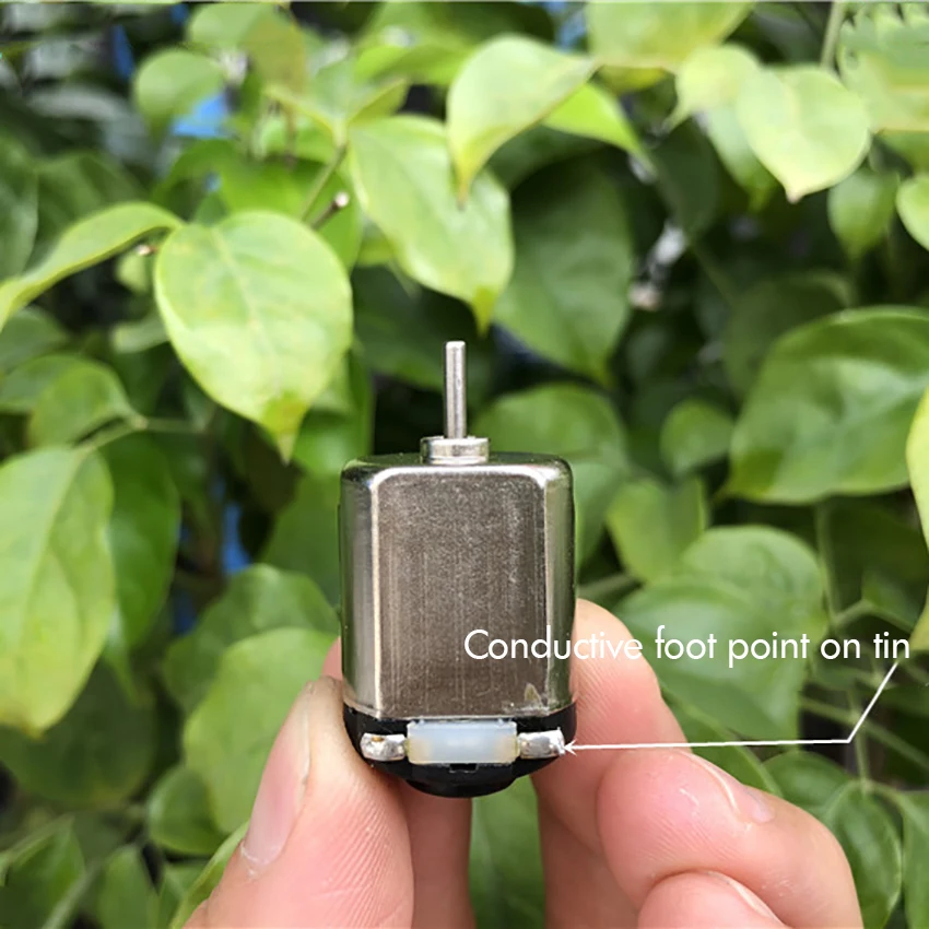 

130 Micro Motor DC 3V-4.5V High Speed Carbon Brush DIY Small Motor Toy Car Model Four-wheel Drive Motor Shaft Dia 2mm 28000rpm