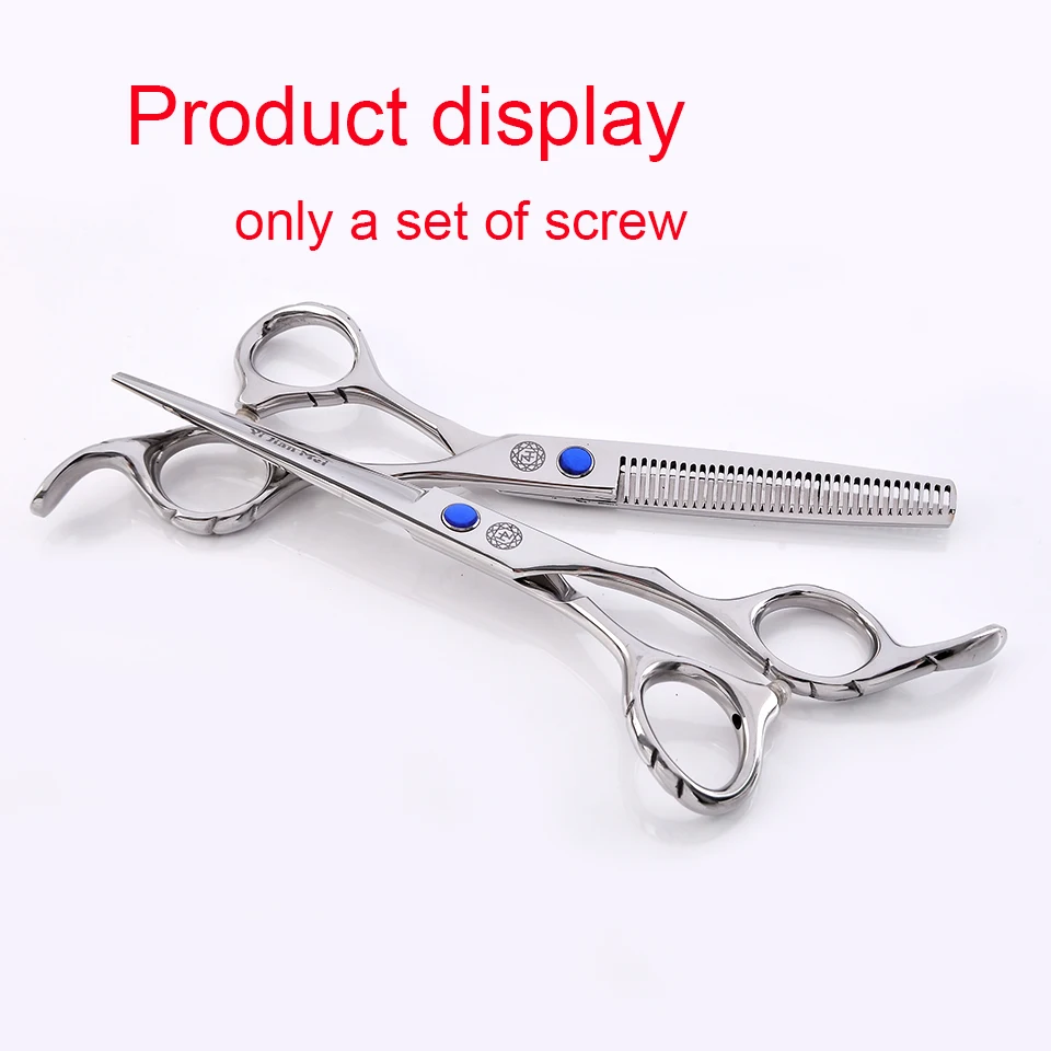 

2 sets/lot Full Set Of Scissor Parts Screws Metalen Schroef Hairdressing Barber Scissor Accessory Tornillo De Rodamiento