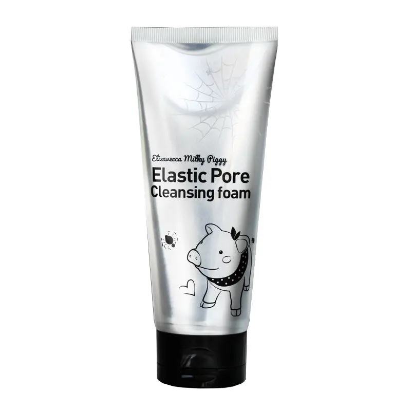 Elizavecca Milky Piggy Elastic Pore тубус флакон тюбик для очищающей пенки 120 мл коллаген