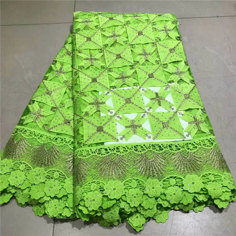 

ZQJ!African Lace Fabric 2018 High Quality Lace 3D Flower Lace Fabric Beautiful Applique Stones Lace For Nigerian Wedding! P50605