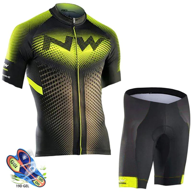 Northwave Nw летние велосипедные Джерси Набор дышащая одежда MTB для велосипедистов велосипедная Одежда для велоспорта Одежда Майо Ropa Ciclismo - Цвет: 9