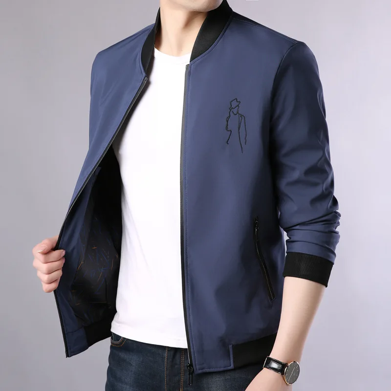 #Special Offers Простой и элегантный, известный бренд rib hem мужская куртка приталенный воротник Повседневный прямой подол цветочный длинный рукав куртка му... #Special Offers Простой и элегантный, известный бренд rib hem мужская куртка приталенный воротник Повседневный прямой подол цветочный длинный рукав куртка му...