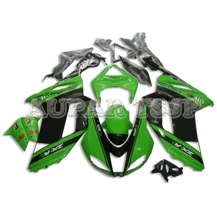 Цвета: зеленый, черный, бело-серые Кузов для Kawasaki ZX-6R 2007 2008 636 07 08 панели ABS пластиковые детали для мотоцикла ZX-6R 07 08 обтекатели - Цвет: As Picture shown