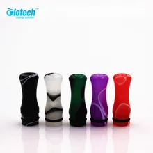 Glotech электронные сигареты акриловые капельные наконечники красочные рот 510 капельный наконечник E для RDA RBA испаритель