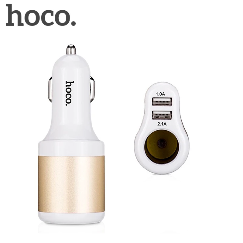 HOCO 3.1A شاحن سيارة ثنائي وصلة ولاعة السجائر محول الشحن العالمي للجوال الهاتف ل أبل سامسونج Xiaomi GPS اللوحي HOCO 3.1A شاحن سيارة ثنائي وصلة ولاعة السجائر محول الشحن العالمي للجوال الهاتف ل أبل سامسونج Xiaomi GPS اللوحي