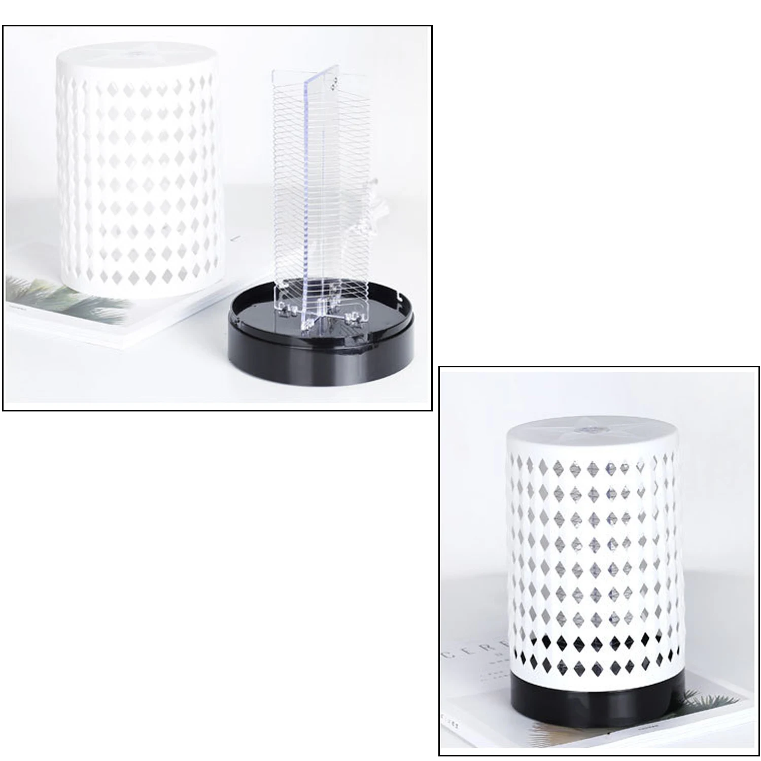 Behogar с питанием от USB бесшумный фотокатализатор UVray волны комары мухи пестицид свет лампы Ловушка с щетка для чистки домашнего офиса
