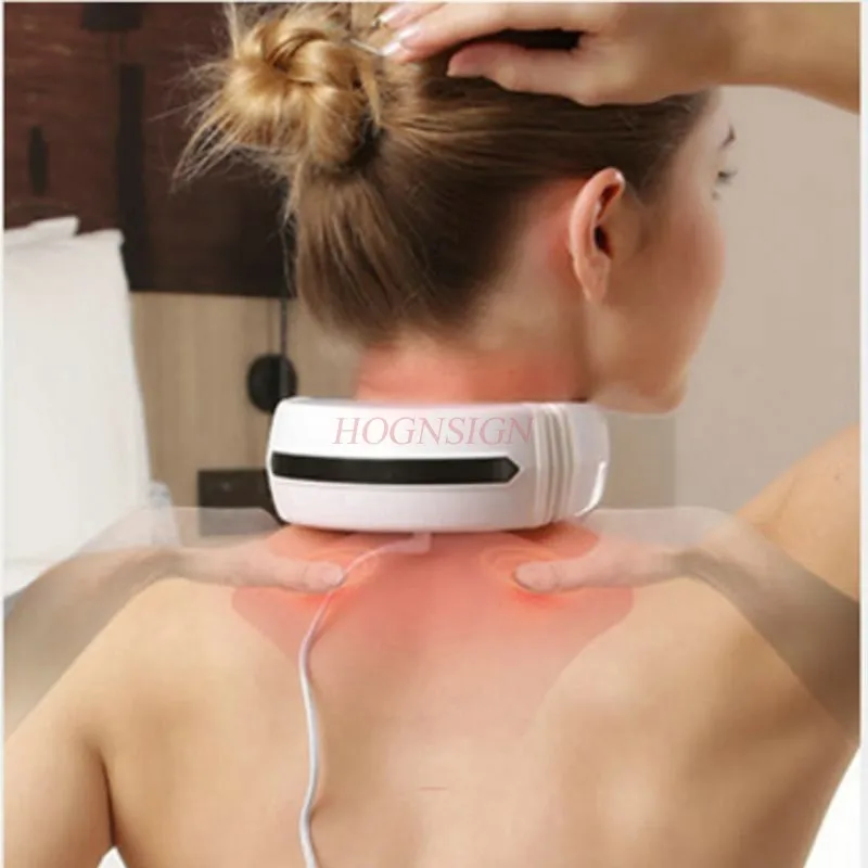 Cervical Massager Neck Waist Shoulder And Necks Household Kneading Heat Cervix Anterior Cervicals Massage Home Care Tool