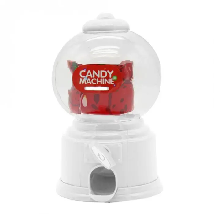Горячая Милая Мини машина для конфет пузырьковый аппарат для продажи жевательных резинок-шариков банка монет детские игрушки подарок для детей MDD88