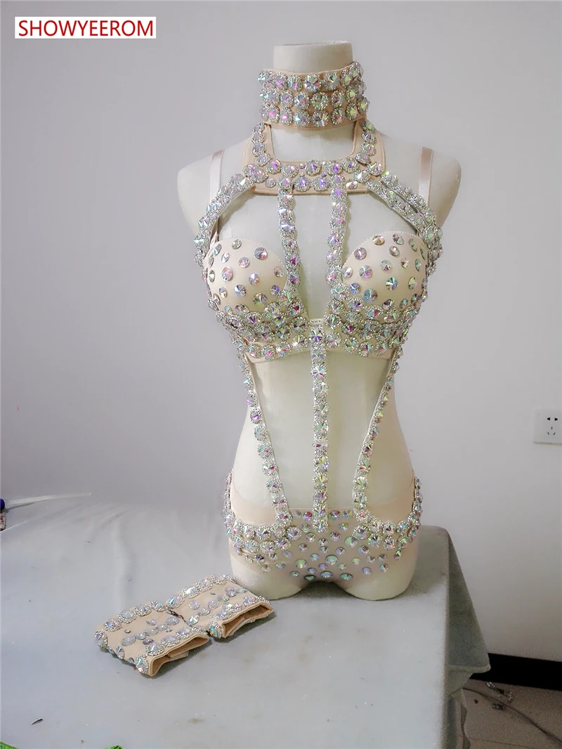 Набор женского белья алмазные бикини стразы|performance bikini|performance dance costumesperformance underwear