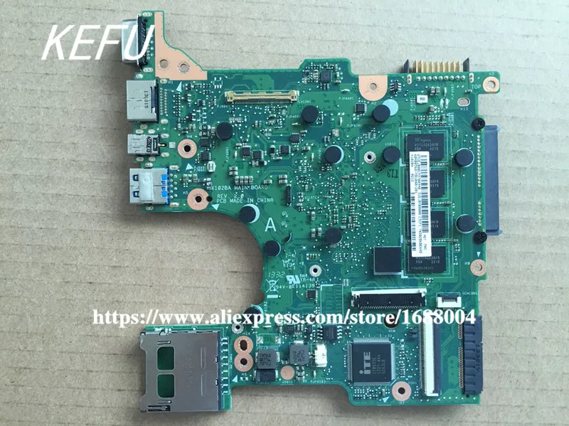 For ASUS X102BA 2G A4-1200 Laptop Motherboard System Board Main Mainboard Card Logic Tested Well Free Shipping  Компьютеры и | Motherboards -32860087846