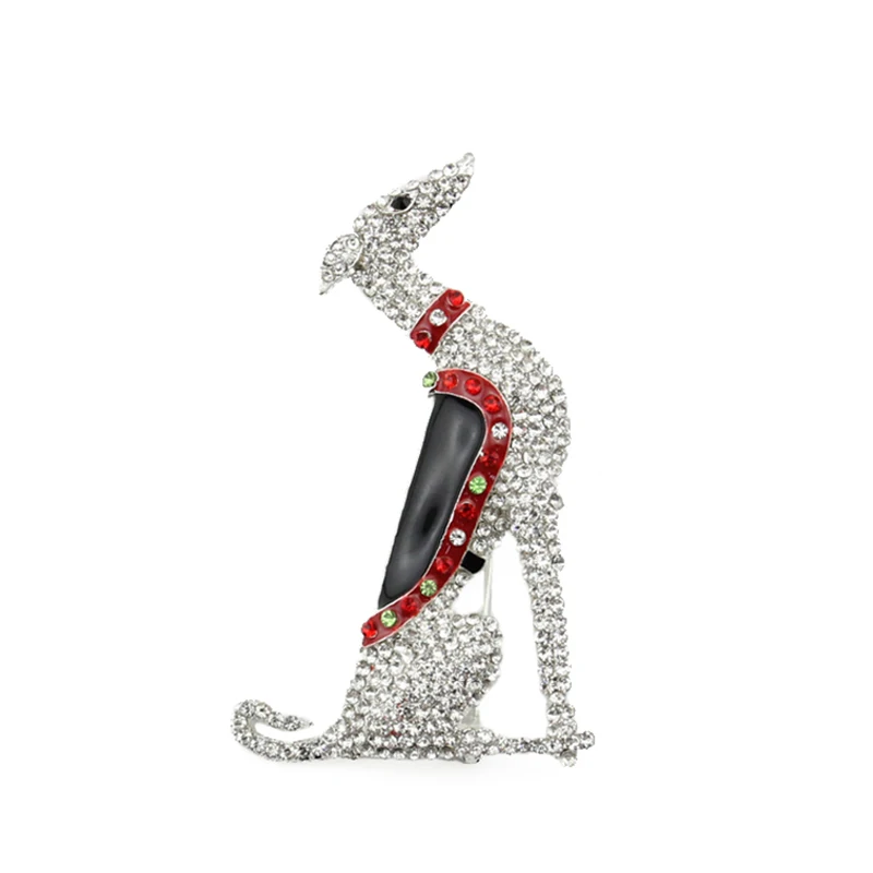 

20pcs Greyhound Dog Jewelry Gift Women Decoration Brooch Pin
