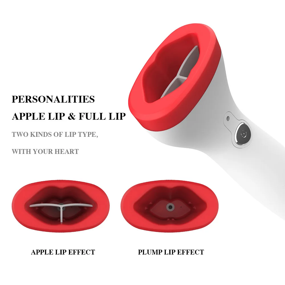Силиконовые губные устройства для пухлости автоматический Фуллер губ плампер для увеличения губ Электрический толще губ пухлости инструмент для сексуальных губ usb зарядка