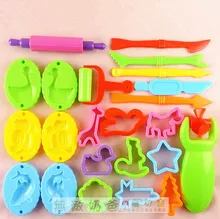 23 Pieces Free Shipping Color font b Play b font font b Dough b font Model