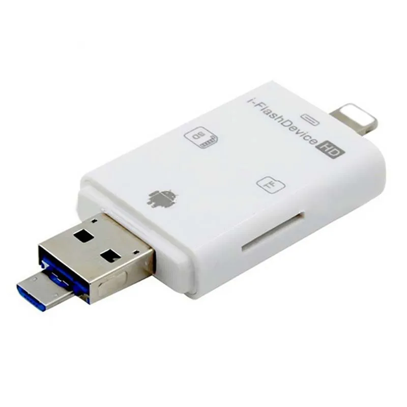 

All In 1 Usb 3.1 Card Reader High Speed SD TF Micro SD Card Reader Type C USB C Micro USB Memory OTG Card Reader