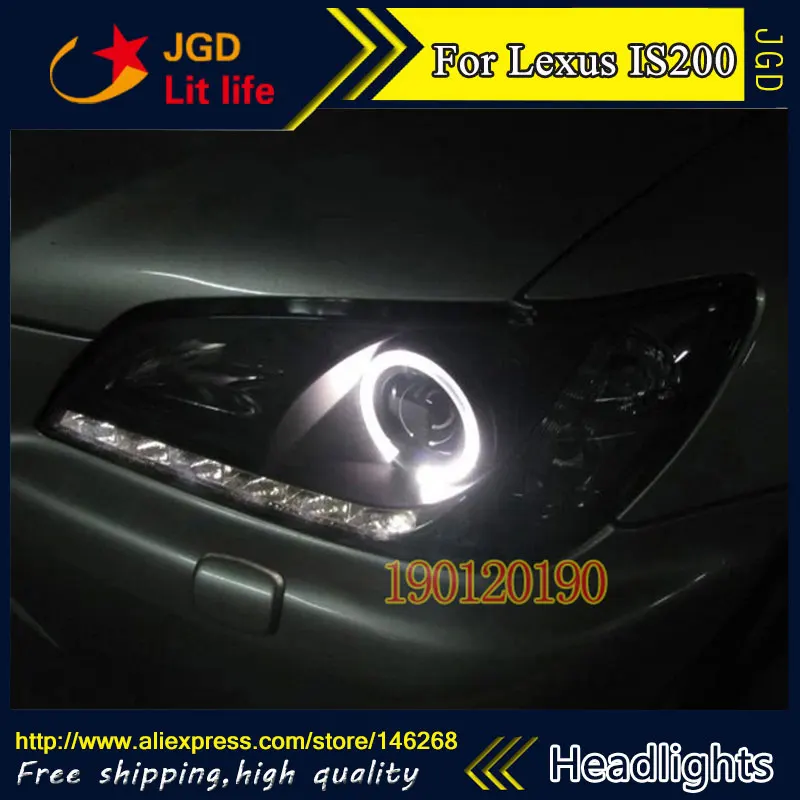 Светодиодные hid-лампы головного света фар HID галогенные лампы аксессуар продукты чехол для Lexus is200 is300 1998-2005 стайлинга автомобилей