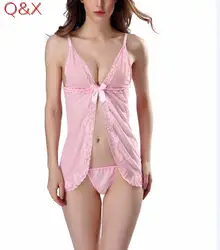 DL125 2017 Эротическое белье пижамы Для женщин сексуальное женское белье Неглиже горячие эротические сексуальная одежда костюмы Lenceria пижамы