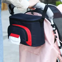 Водостойкая сумка для детских колясок большой емкости Сумки для подгузников дизайнерские для прогулочная коляска Органайзер Мумия сумка