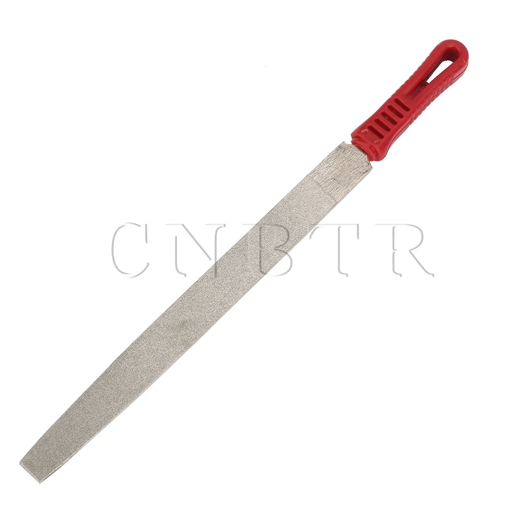 CNBTR 10 Inch Flat Diamond Coating Needle File Files Metal Jewelry