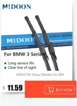 MIDOON Стеклоочиститель заднего стекла для сиденья Ibiza 6L 2002-2010