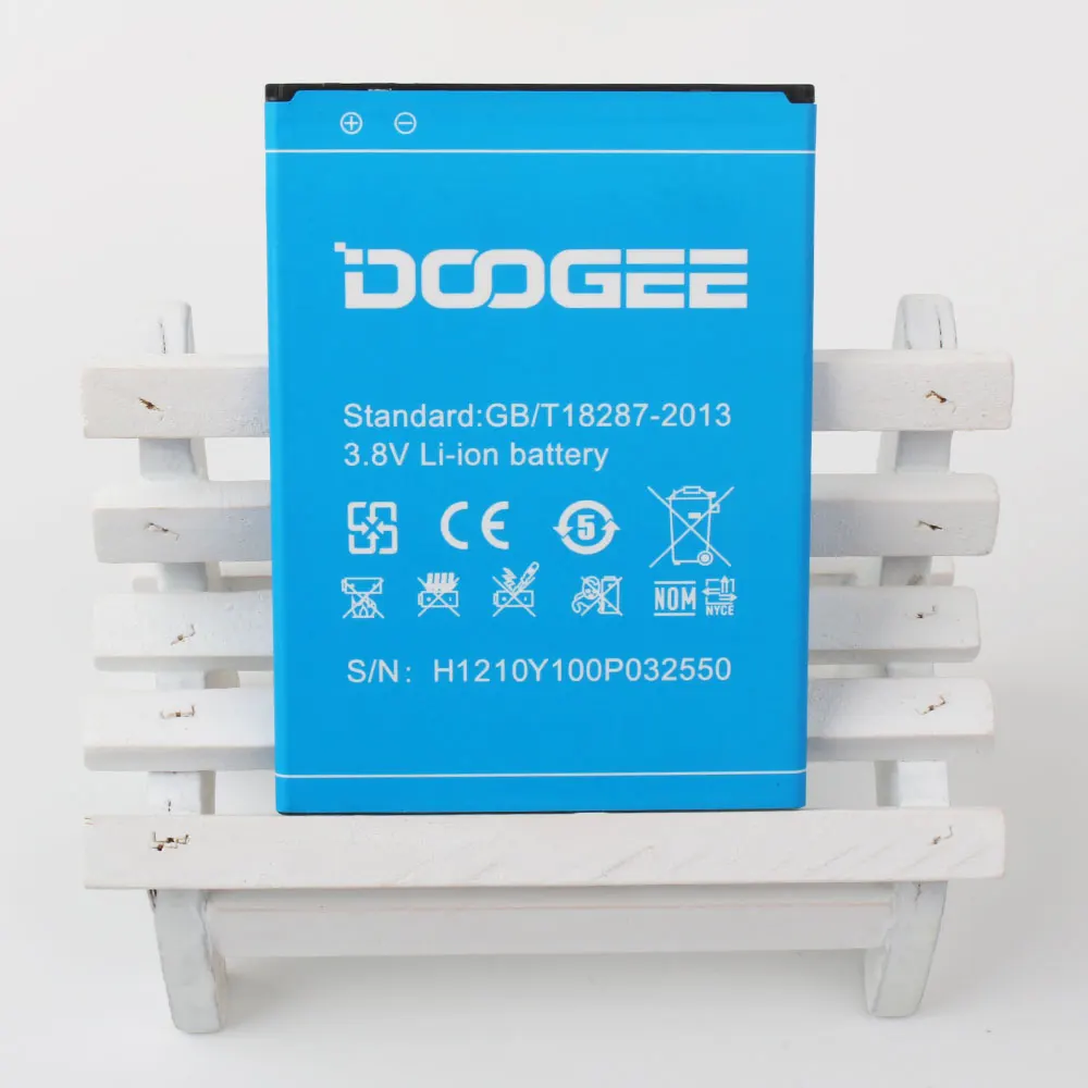 100% Оригинальный аккумулятор Doogee Y100 Plus 3000 мАч для телефона + номер