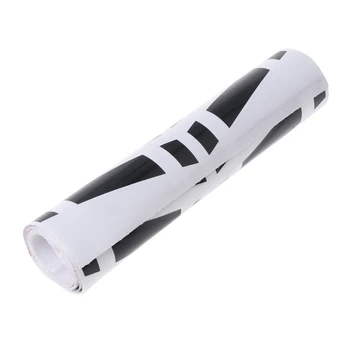 

2 Pcs Car Side Skirt Decal Stickers Racing Stripes Graphic For Fiat Abarth 500