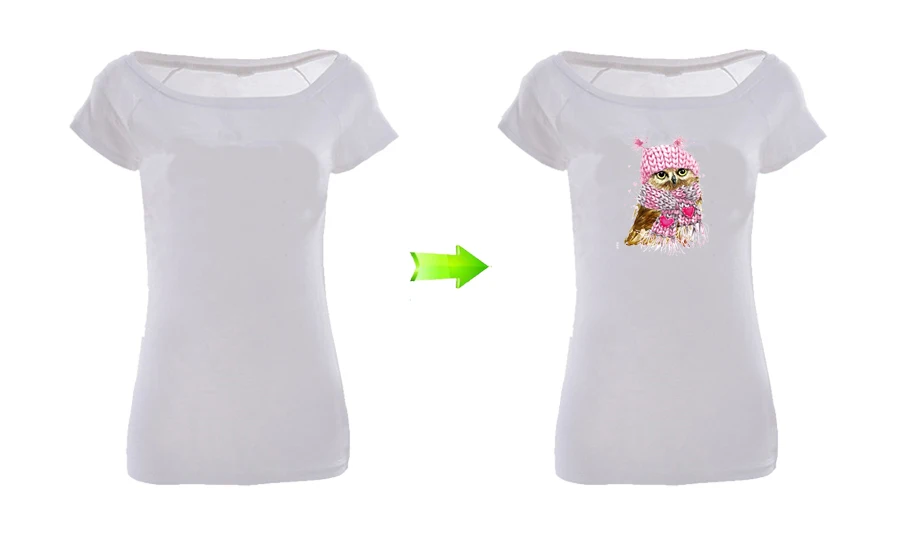 Iron On Patches 2018 New A-Level Washable Easy Print By Household Irons T-Shirt Diy Decoration Parches Ropa Patches 2