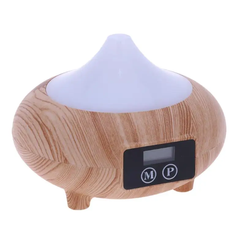 

160ML Air Humidifier Essential Oil Diffuser Aroma Lamp Arom Changing LED Ultrasonic Humidifier with digital LED display Clocks