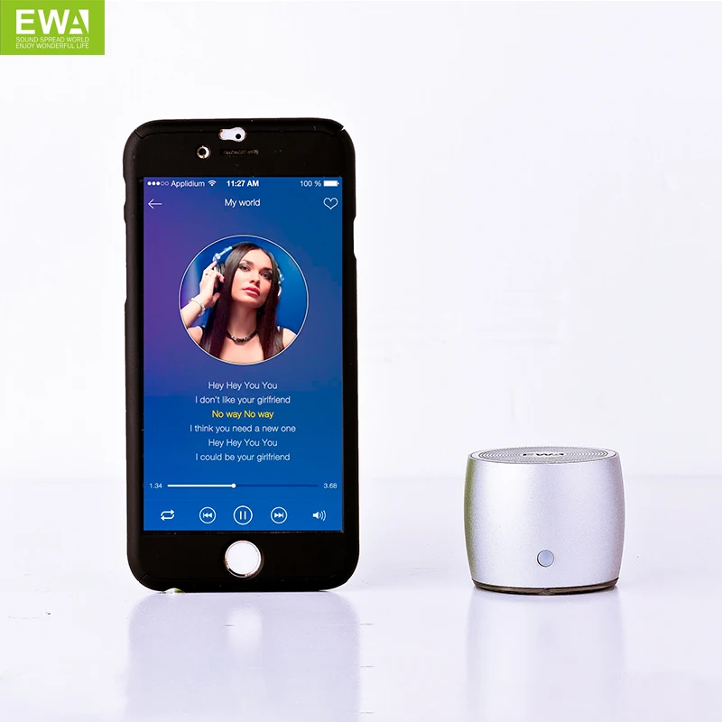 Портативная колонка EWa A103 для телефона/планшета/ПК мини беспроводная bluetooth