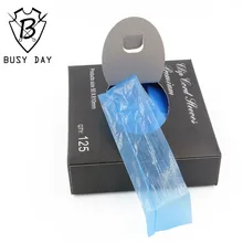 125 шт одноразовый гигиенический зажим для татуировки, шнур 50*810 мм, пластиковый зажим, шнур, рукав, тату, чехол, сумка, аксессуары для татуировки