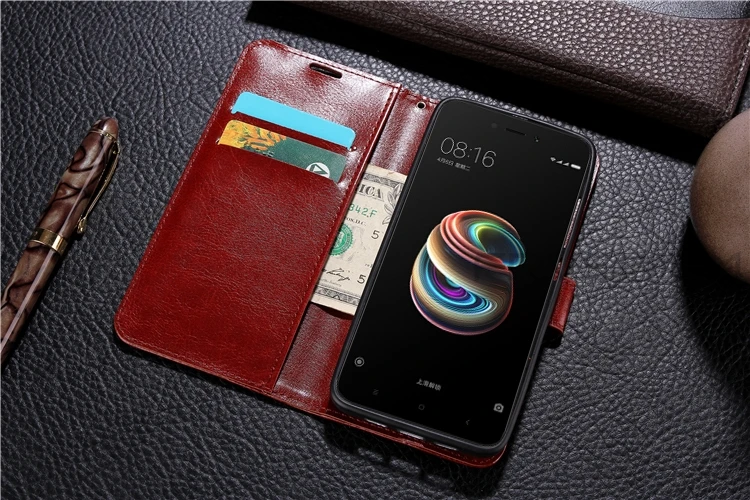 xiaomi leather case cosmos blue Classic Wallet Case For Xiaomi Mi A1 5 5s 6 Redmi 4X 5 Plus 3s 3 4 Pro 4A Note 4X 5A 3 4 Global Version Flip Leather Phone Cover phone cases for xiaomi