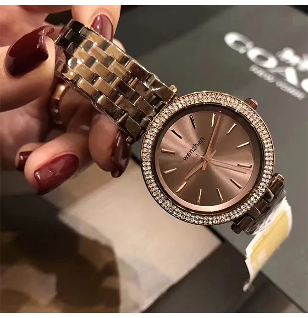 

Women's Watches Top Brand Runway Luxury European Design Automatic Quartz Wristwatches FL2187