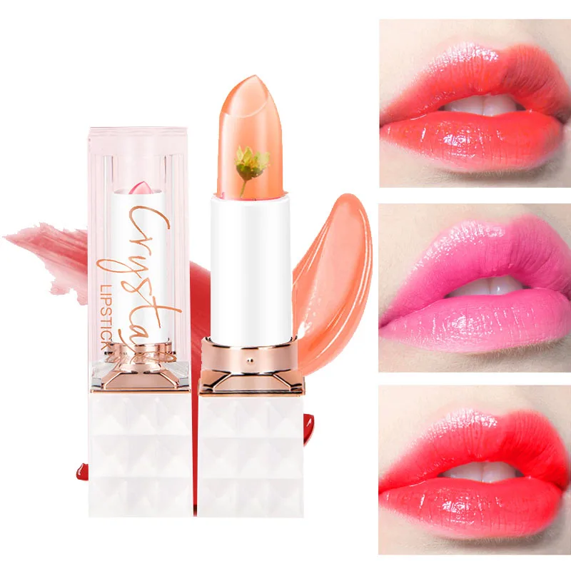 Long Lasting Women Clear Lipstick Waterproof Makeup 5 Color Temperature