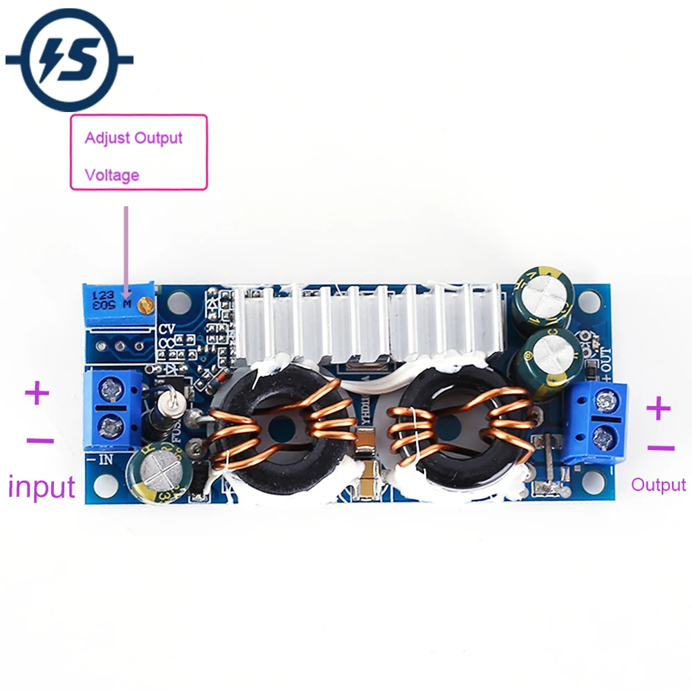 

DC-DC Automatic Buck-Boost Module Solar Charging Adjustable Step UP Down Power Supply Converter Voltage Regulator