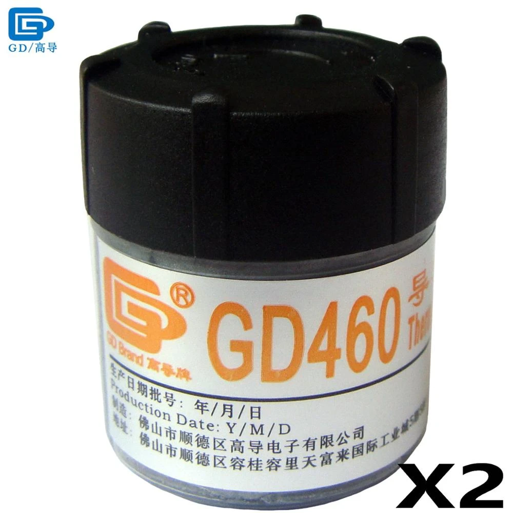 High Conductivity Thermal Heatsinks Grease Paste Tin 20g Heat Dissipation Silicone Fluid In Bulk Cooling Cooler for Computer CPU Sala-Deco High Conductivity Thermal Heatsinks Grease Paste Tin 20g Heat Dissipation Silicone Fluid In Bulk Cooling Cooler for Computer CPU Sala-Deco