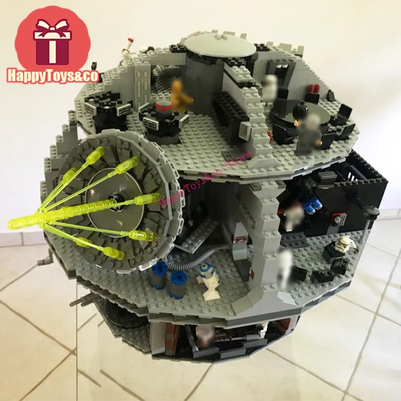 

Star-wars 10188 3803Pcs Wars Death Star toys For Children Gift 05035 Building Blocks Set Compatible Education Mini