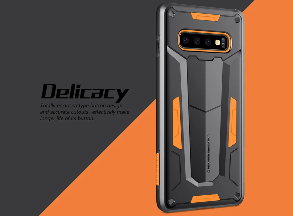 Защитный чехол-накладка Nillkin для samsung Galaxy S7, крепкий противоударный+ ТПУ, комбинированная посылка, чехол для samsung Galaxy S10