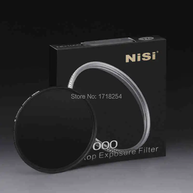 

NiSi 72mm ND1000 Ultra Thin Neutral Density Filter 10 Stop for Digital SLR Camera ND 1000 72mm Slim Lens Filters