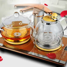 Полностью автоматический электрический чайник для воды чайный сервиз с защитой от перегрева стекла