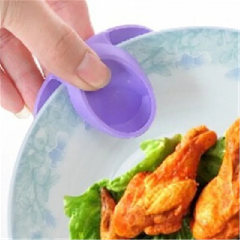 

1PC Microwave Oven Mitts Kitchen Convenient Insulated Glove Finger Protect Wise Cook Tool