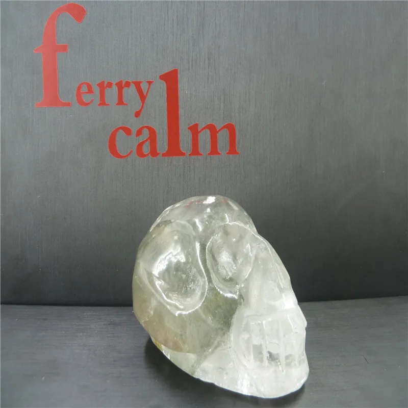 

Natural quartz Crystal skull T57