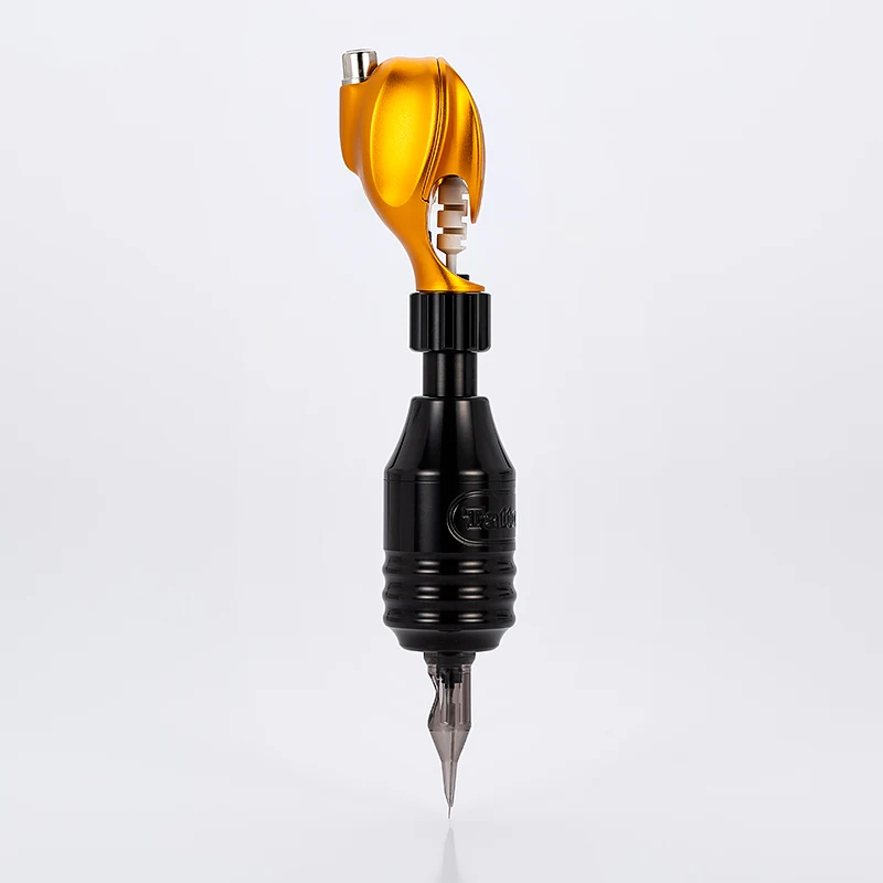 Вращающаяся машинка для татуировки Qink Alien из сплава японский мотор с полой чашкой