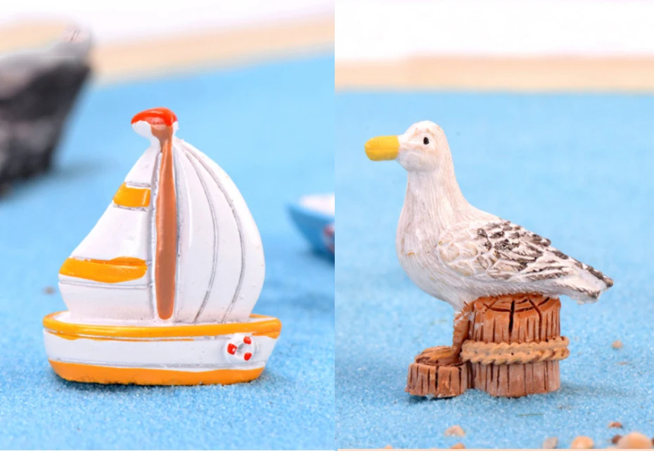miniature garden Seascape DIY ornaments 29